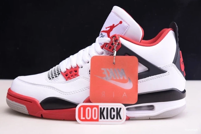 4 Retro Comfortable Red (2020) Fire Jordan Air 1032 DC7770- 0613